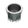 Full spectrum recessed downlight kitchen bathroom anti-fog and moisture-proof narrow side downlight project shop 20W30W40W50W