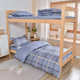 100% cotton three-piece set top and bottom bunk student dormitory pure cotton set single bedding Class A bed sheet and quilt cover