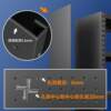 Hole plate shelves hardware tool rack storage shelves multi-layer household shelves basement storage shelves