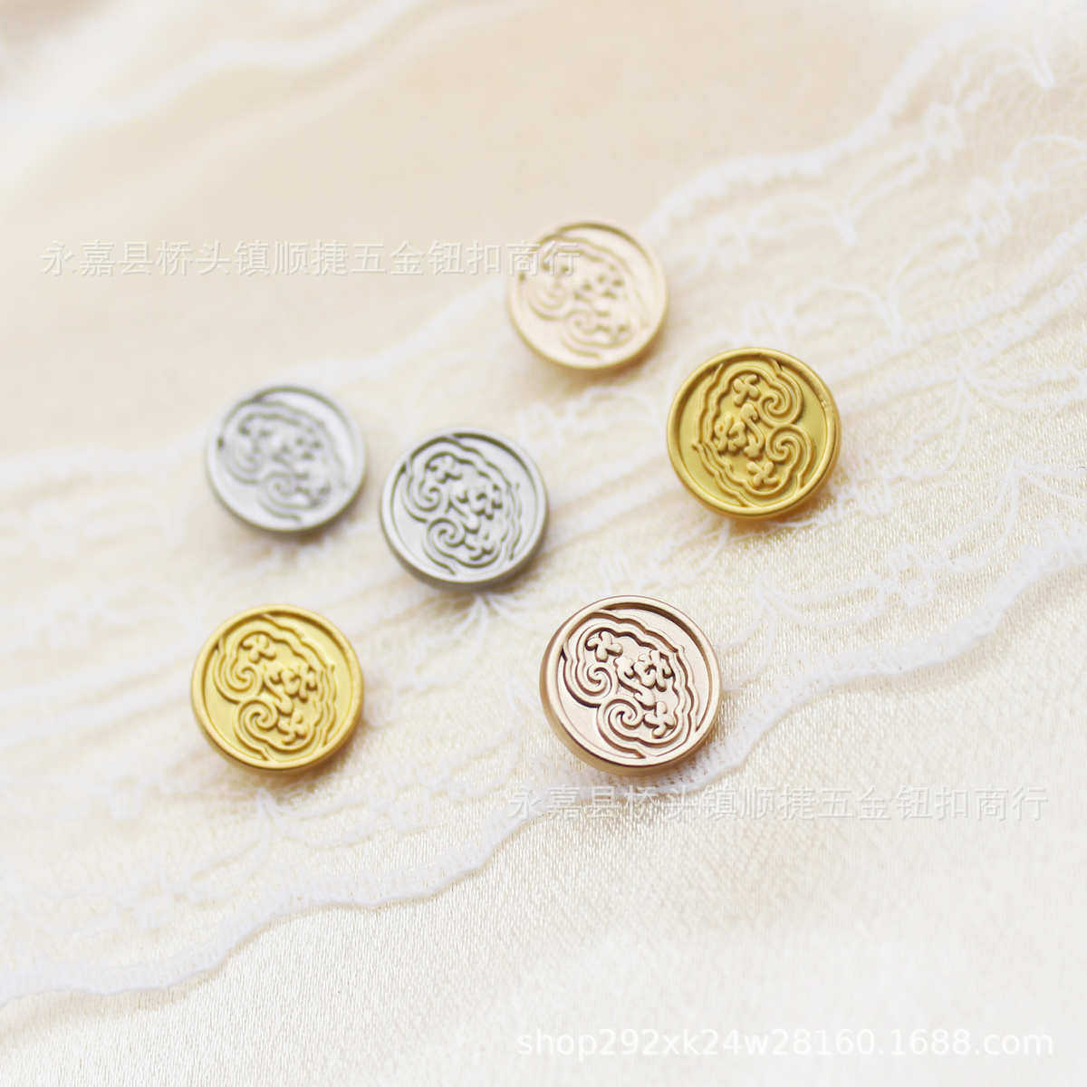 古风合金钮扣喜字祥云镂空福字金属扣中式唐装前襟门襟袖口装饰扣,淘宝优惠券,粉丝福利购,淘宝优惠卷
