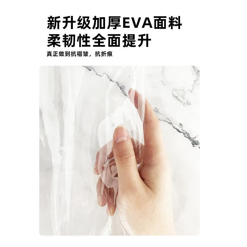 冬季保暖透明门帘空调帘软门帘卧室隔断帘厨房隔油烟磁吸防风挡风 - 图1