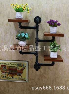实木搁板架墙壁书架搁板展示架墙上置物架多层花架书架直销