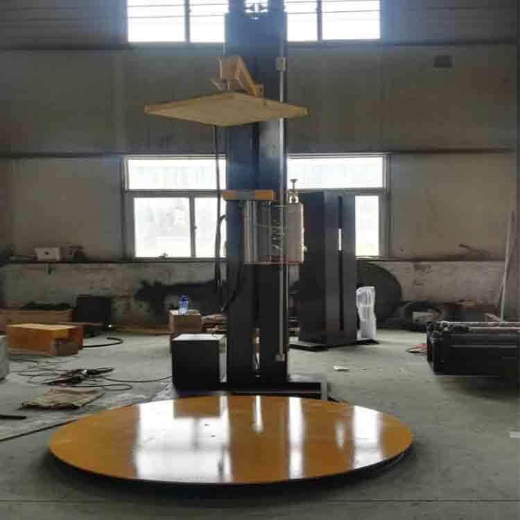 Tray type wrapping machine T1650F pre-stretch wrapping machine industrial film wrapping machine fully automatic machine