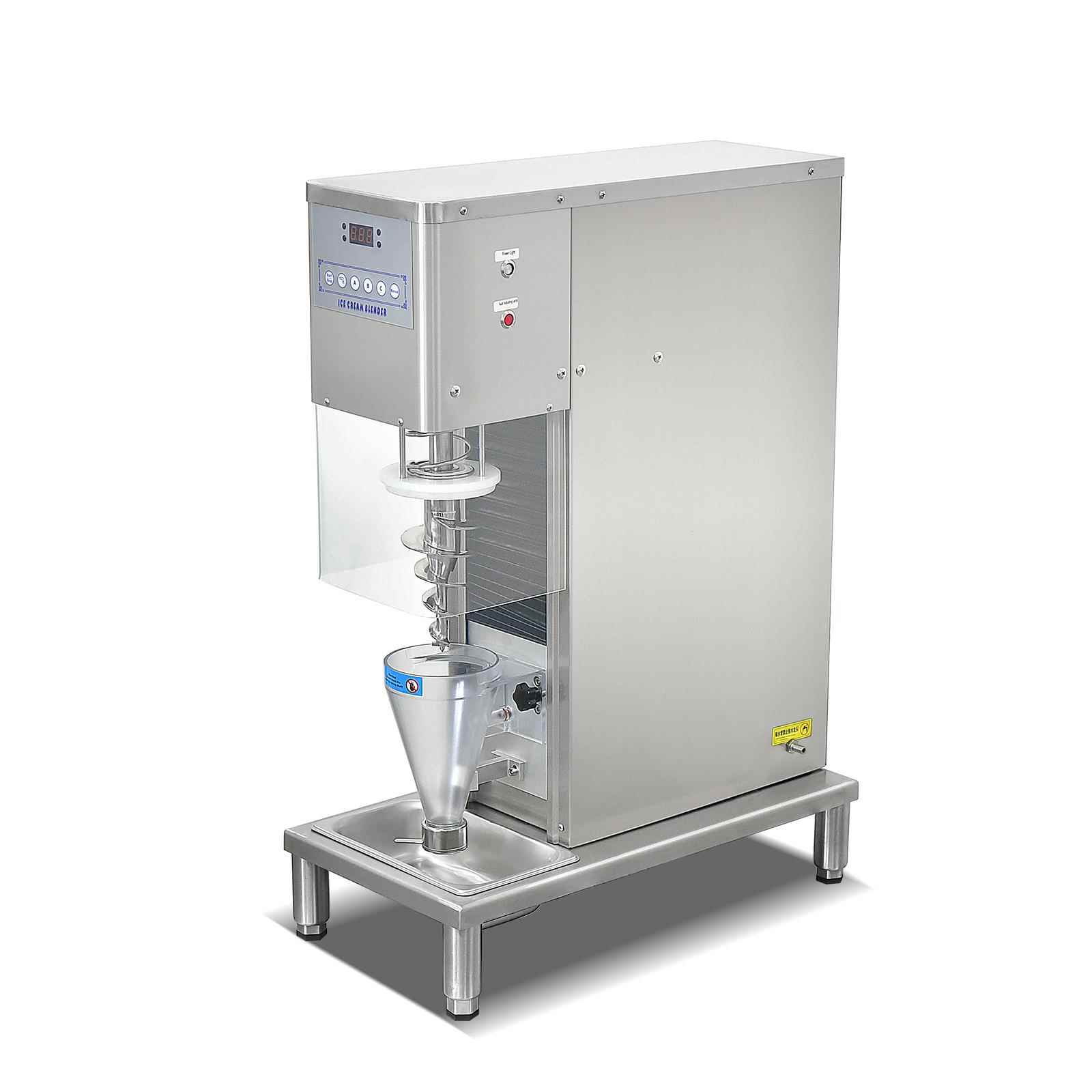 自动冰淇淋搅拌机冰淇淋机迷你冰激凌机台式商用diy混合雪糕机 - 图0