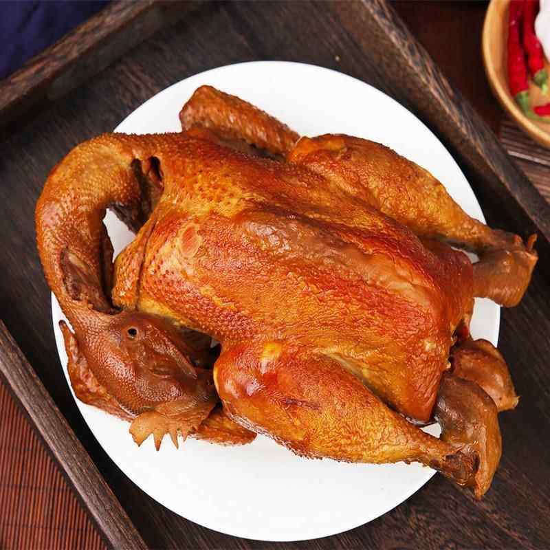 东北特产老式烧鸡750g传统熏鸡即食熟食卤味古法熏制整只手撕烤鸡,淘宝优惠券,粉丝福利购,淘宝优惠卷