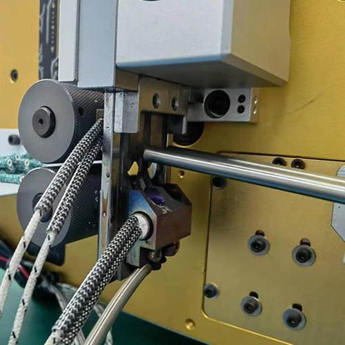 供应全自动编织线热剥裁线机USB数据线裁线剥皮机布纹线剥线机 - 图1