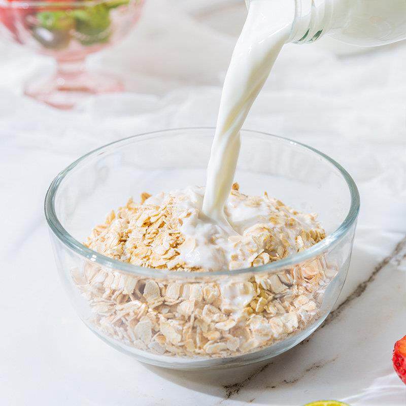 燕麦片冲泡即食无糖精原味纯麦片早餐未脱脂学生健身饱腹代餐食品,淘宝优惠券,粉丝福利购,淘宝优惠卷
