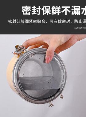不锈钢密封罐 咖啡豆茶叶干果糖果防潮保鲜罐储物罐子奶茶店用品