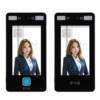 7-inch community office DW face recognition access control system lock time and attendance all-in-one machine brush face punch office glass door finger