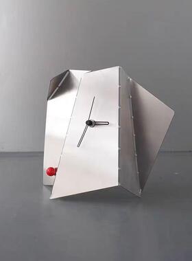 高级创意楼00247钟表样摆板房售处床柜酒柜玄关创意头不锈钢钟表