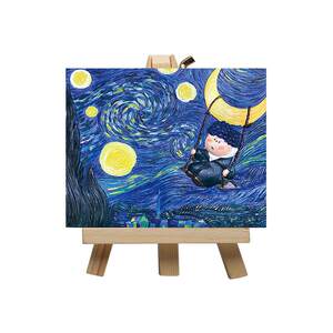 福雕家饰立体亲子DIY儿童成人油画工艺礼品手绘玩作