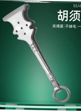新款拔胡子专用夹 不锈钢胡须夹眉毛夹拔毛夹拔鸡毛鹅毛猪毛镊子
