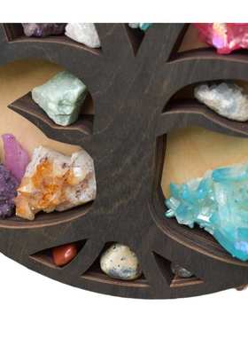 爆款木制架子木架美式支架木质水晶圣诞节装饰摆件木头万圣节