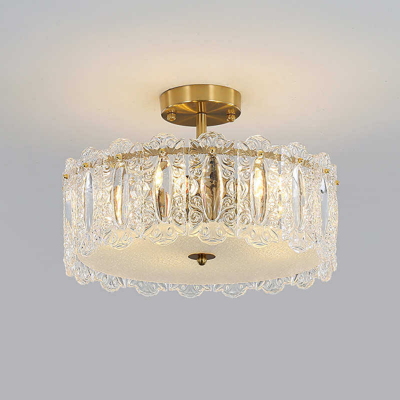 欧式轻奢水晶吸顶灯卧室房间客厅灯个性玻璃吸顶灯大气家用吸顶灯,淘宝优惠券,粉丝福利购,淘宝优惠卷