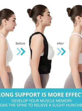 Back Brace Posture Corrector for Women and Men, Shoulder Str