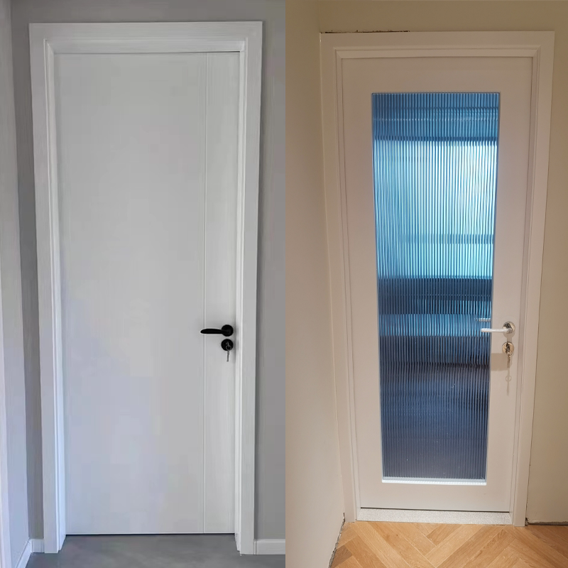 实木门室内卧室房间套装门复合烤漆门隔音门门套主卧隐形门生态门 - 图2