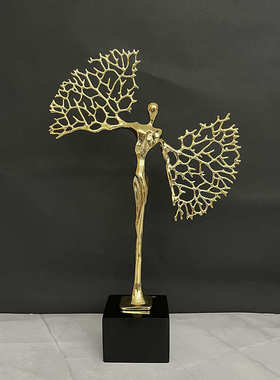 家居饰品艺术玄关轻奢高档高级感客厅酒柜办公室创意样品间摆设