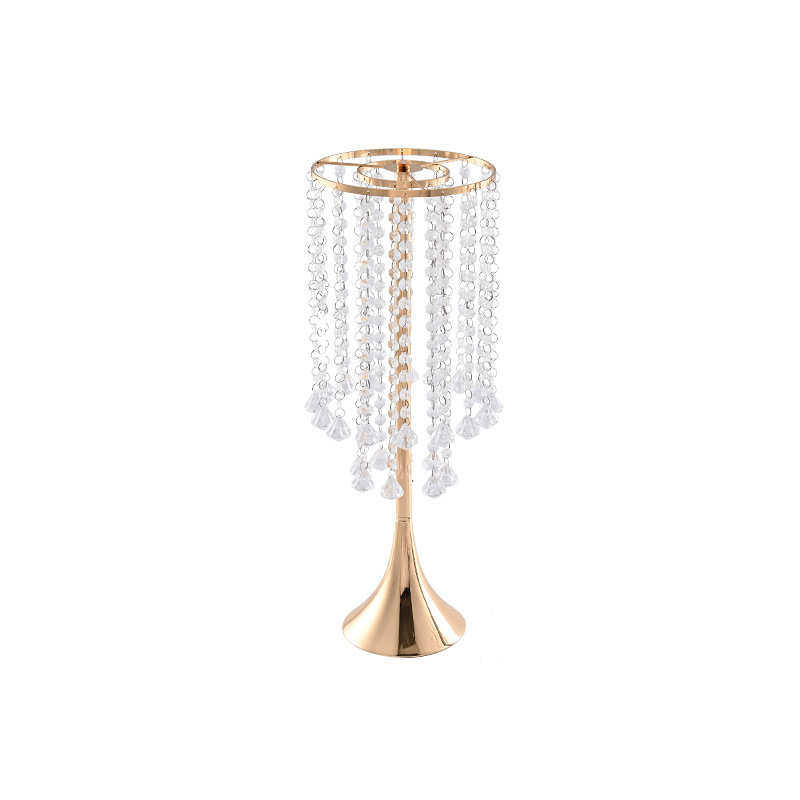 欧式创意金属花架婚庆水晶珠帘婚庆路引婚礼铁艺金属花架装饰摆件,淘宝优惠券,粉丝福利购,淘宝优惠卷