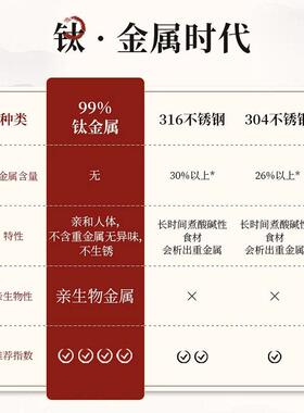新款纯钛泡茶壶平肩钛壶户外便携旅行茶具冲泡壶急需喝茶器茶道具