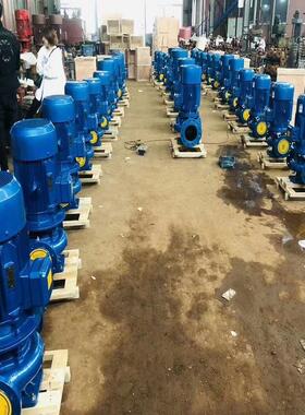 ISG40-160水泵离心循环管道泵层建筑压用泵远距离送水泵节能