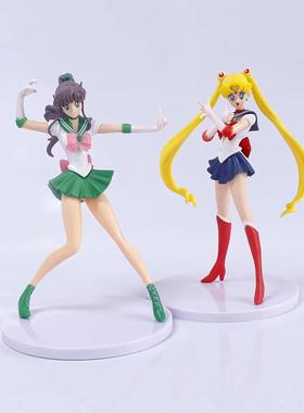 祖国版美少女战士手办动漫周边月野兔水冰月人偶摆件可爱玩具模型