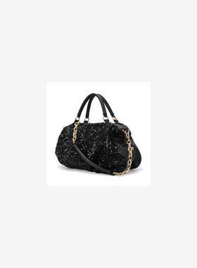 women Leopard messenger bag pu leather handbag bags 亮片女包