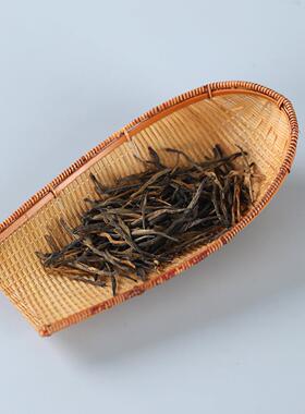 簸箕茶则竹编醒茶赏茶荷茶铲手工编织茶勺竹制茶室茶具配件六君子