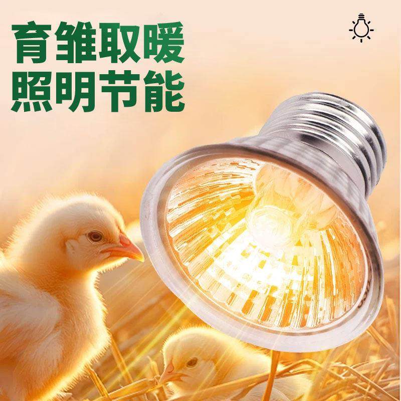 芦丁鸡保温灯小鸡育雏取暖灯饲养箱宠物保暖灯爬宠乌龟晒背太阳灯,淘宝优惠券,粉丝福利购,淘宝优惠卷