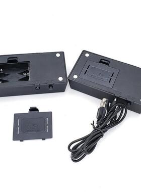 6X11LED多色水晶558长方形灯座USB电池珠宝底座简约水晶灯座夜灯