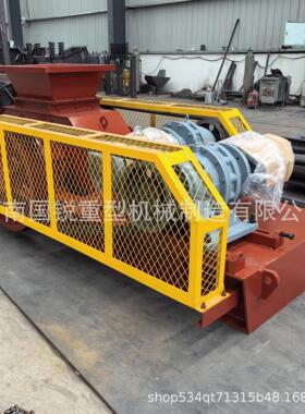 2PG-600X400对辊破碎机大中小型矿渣水泥耐火材料制砂机对辊式