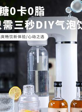 气泡水机苏打水机家用碳酸饮料打气可乐机汽水机气泡机奶茶店商用