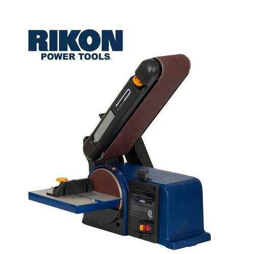 Rikon木工4*6磨片带机抛光磨角家用金属低噪音50-112 - 图2