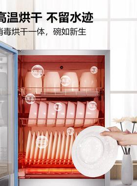 德玛仕消毒柜家用小型立式高温碗盘柜主机壳台式迷你桌面沥水碗筷