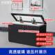 Glass display cabinet with lights, museum cultural relics, antique paint display cabinet, calligraphy and painting display cabinet, corporate exhibition hall display cabinet