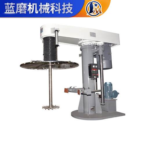 高速防爆分散机油漆涂料混合机变频调速通用型液压升降涂料分散机 - 图2