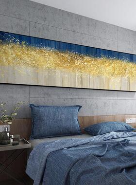 新款直销卧室床头轻奢装饰画金色现代简约餐厅抽象北欧客厅壁画背