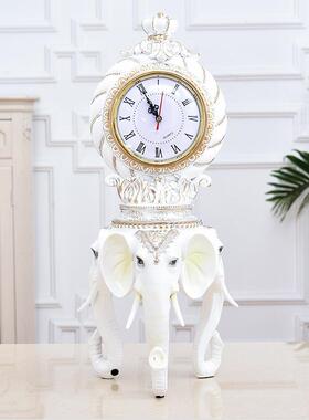 欧式家居客厅办公室创意奢华座个钟S9527台美式家卧用钟性摆件象