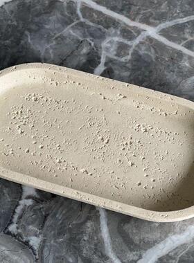 石灰华洗脸盆托盘浴室马桶马桶水杯漱口杯洗脸盆架台面托盘