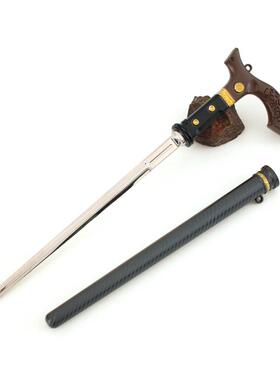 暗区突围周边 大号多斯裁决手杖剑武器模型合金游戏实物道具收藏