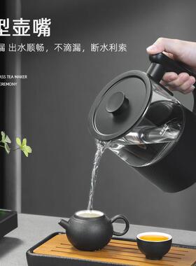 全自动上水电热水壶泡茶专用玻璃茶具蒸茶器烧水煮茶一体电茶炉具