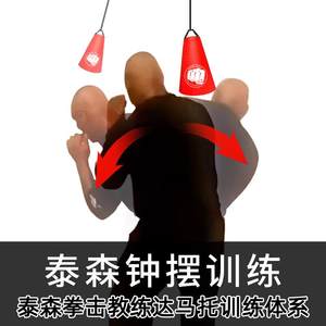 泰森拳击躲闪训练钟摆闪避速度球沙袋搏击悬挂式摇臂下潜吊袋摇闪