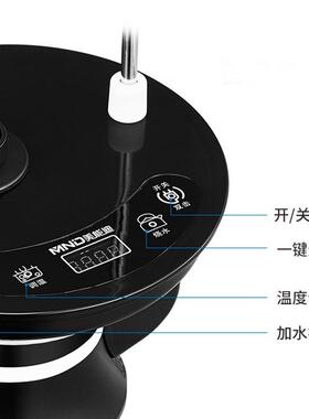 美能迪桶装水抽水器带加热自动上水电热烧水壶All泡煮茶饮水机