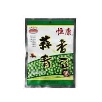 (sky cat supermarket) Hengkang garlic scents green beans 138g Hengkang Food Health Leisure Office Essential Snacks