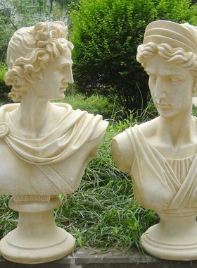 欧式风玻璃钢可定制大卫人物雕塑