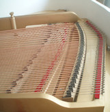Customized piano strings/wound strings, piano bass strings