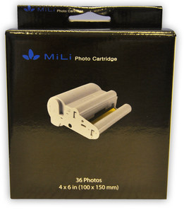 MiLi Photo Printer iPhone米力打印机相纸 配色带墨盒照片打印纸