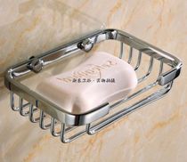 304 Stainless Steel Soap Net Space Aluminum Soap Rack Soap Dish Bathroom Shelve Soap Box Public Place