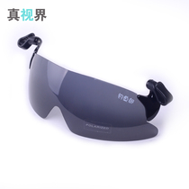 Fishing Glasses Clip Cap Mirror View Adrift Special Polarized Special Glasses Bike glasses Windproof Sand Sunglasses Male HD