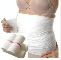 Postpartum pure cotton widened double layer gauze to collect abdominal belt 12 m * 18CM beambellied with extra-long ultra-wide single roll price