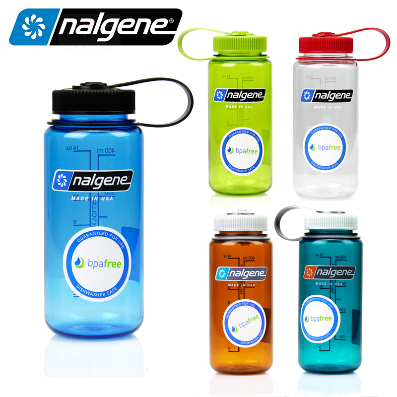美國nalgene樂基因 戶外徒步寬口太空杯 運動水壺 大容量0.5L水瓶